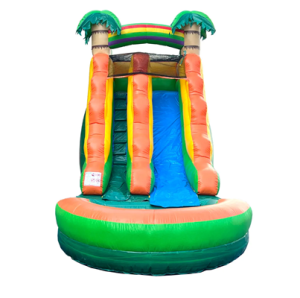 Tropical Inflatable Slide